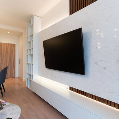 Аренда светлой 2-комнатной квартиры, 55 м², ЖК BW Aqua, Белград, Сербия